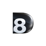 D8 logo